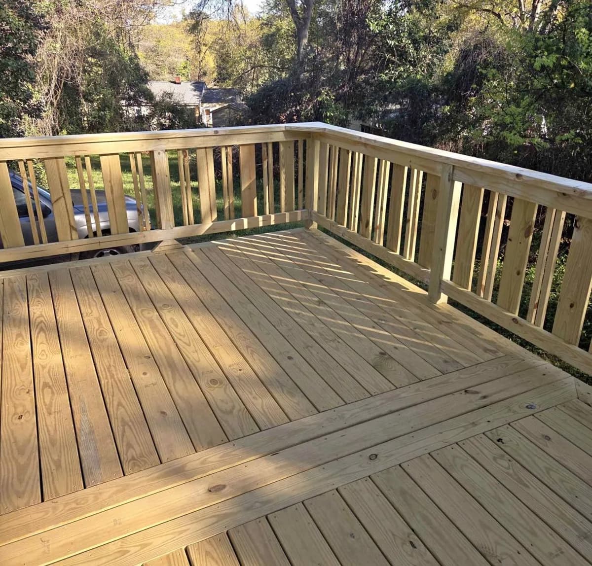 Deck Building project example 6 by Stateside Fence and Deck
