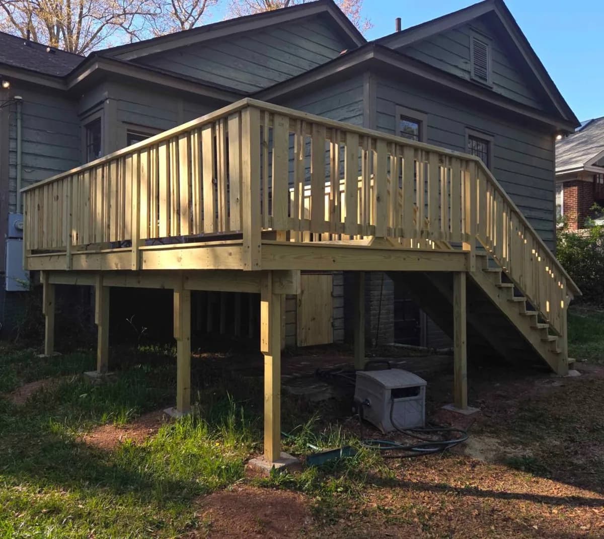 Deck Building project example 7 by Stateside Fence and Deck