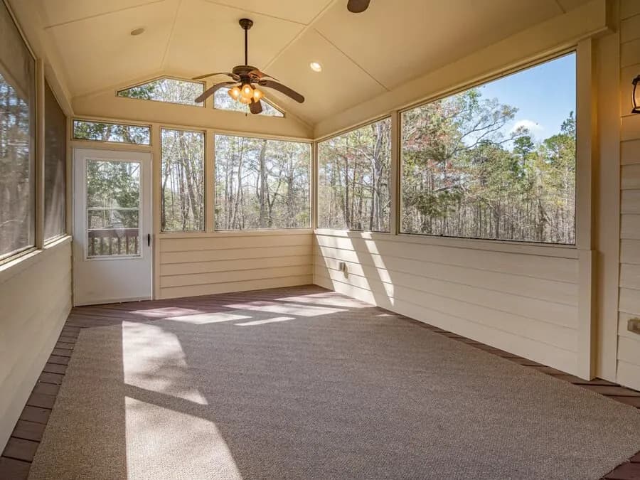 Porch Screen Installation project example 2 by Stateside Fence and Deck