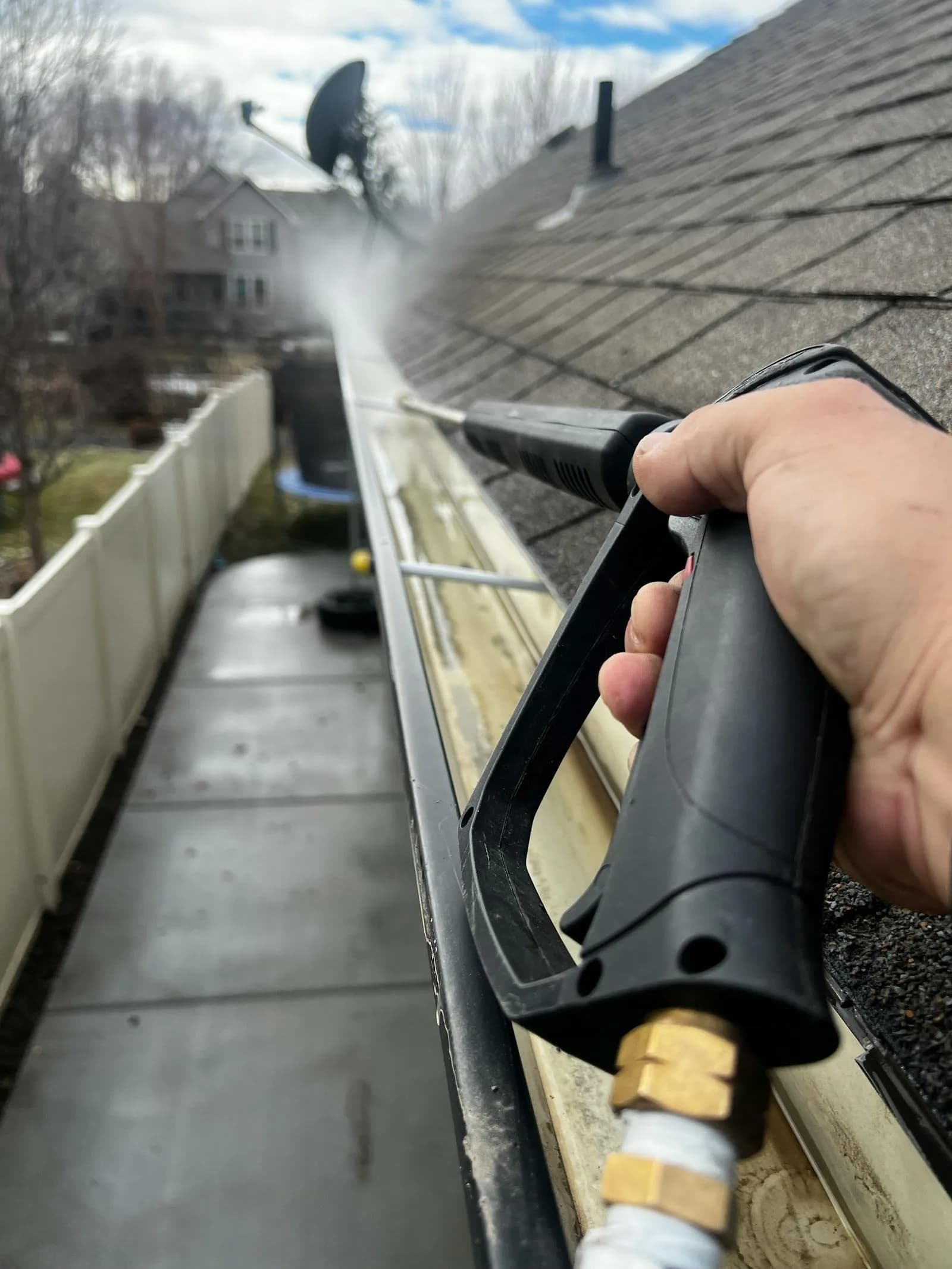 Pressure Washing project example 2 by Stateside Fence and Deck