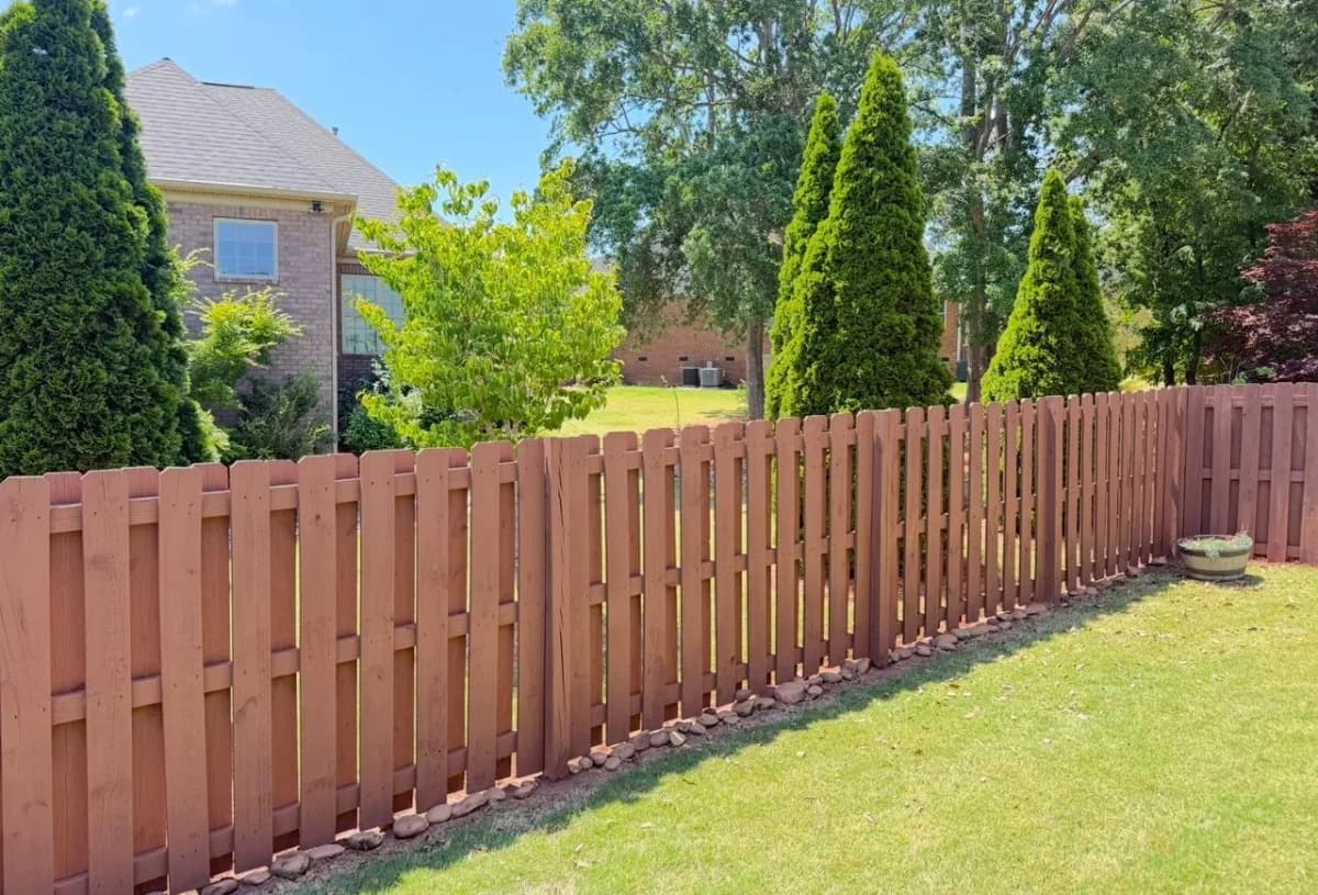 Staining & Wood Protection project example 12 by Stateside Fence and Deck