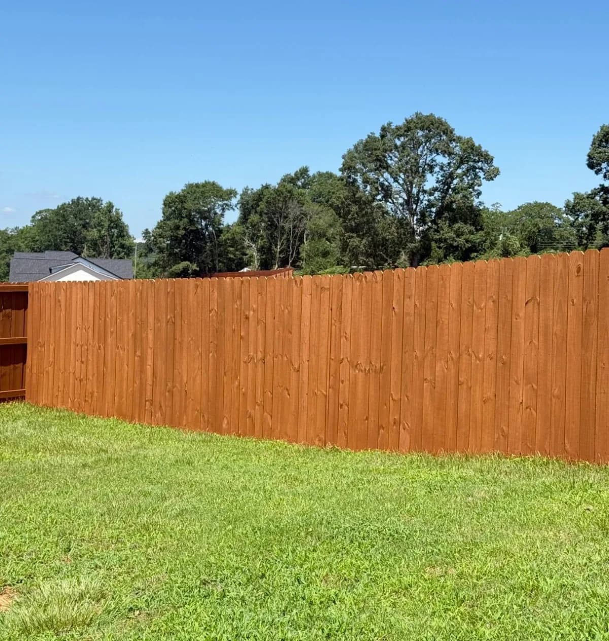 Staining & Wood Protection project example 13 by Stateside Fence and Deck