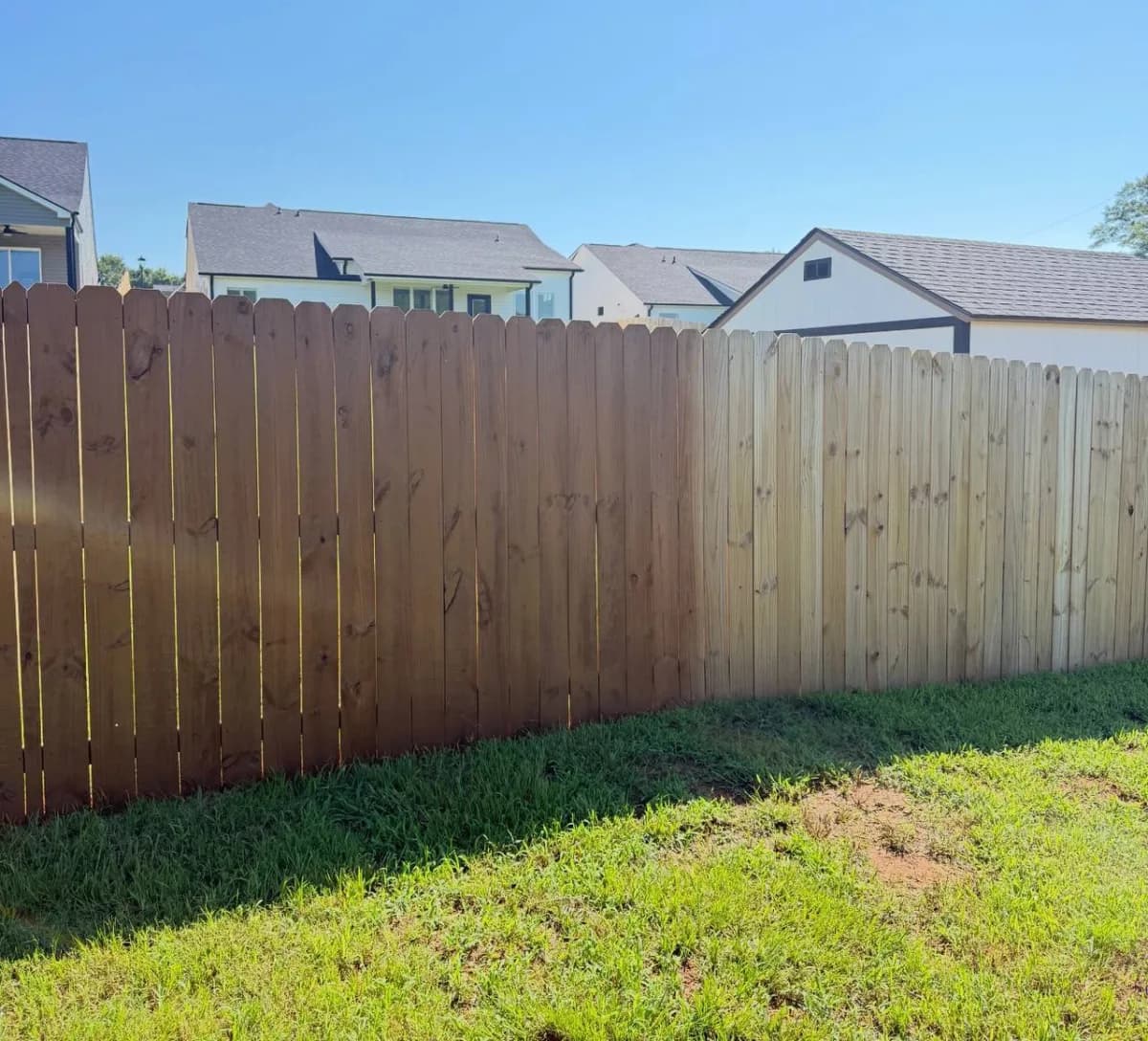 Staining & Wood Protection project example 14 by Stateside Fence and Deck