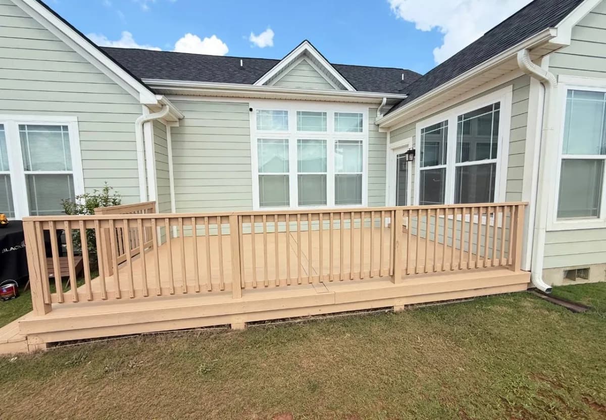 Staining & Wood Protection project example 16 by Stateside Fence and Deck