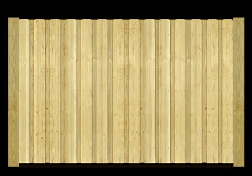 Board on Board Fence wood fence style installed in Greenville and Spartanburg SC by Stateside Fence and Deck