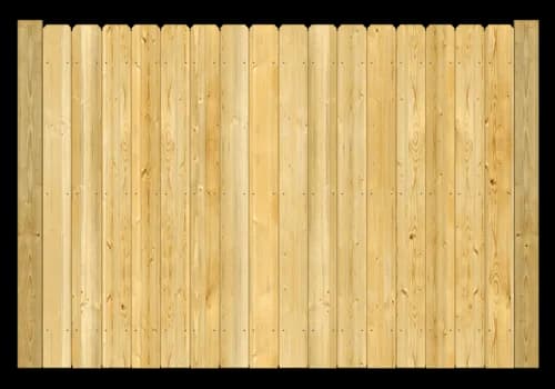 Stockade Fence wood fence style installed in Greenville and Spartanburg SC by Stateside Fence and Deck