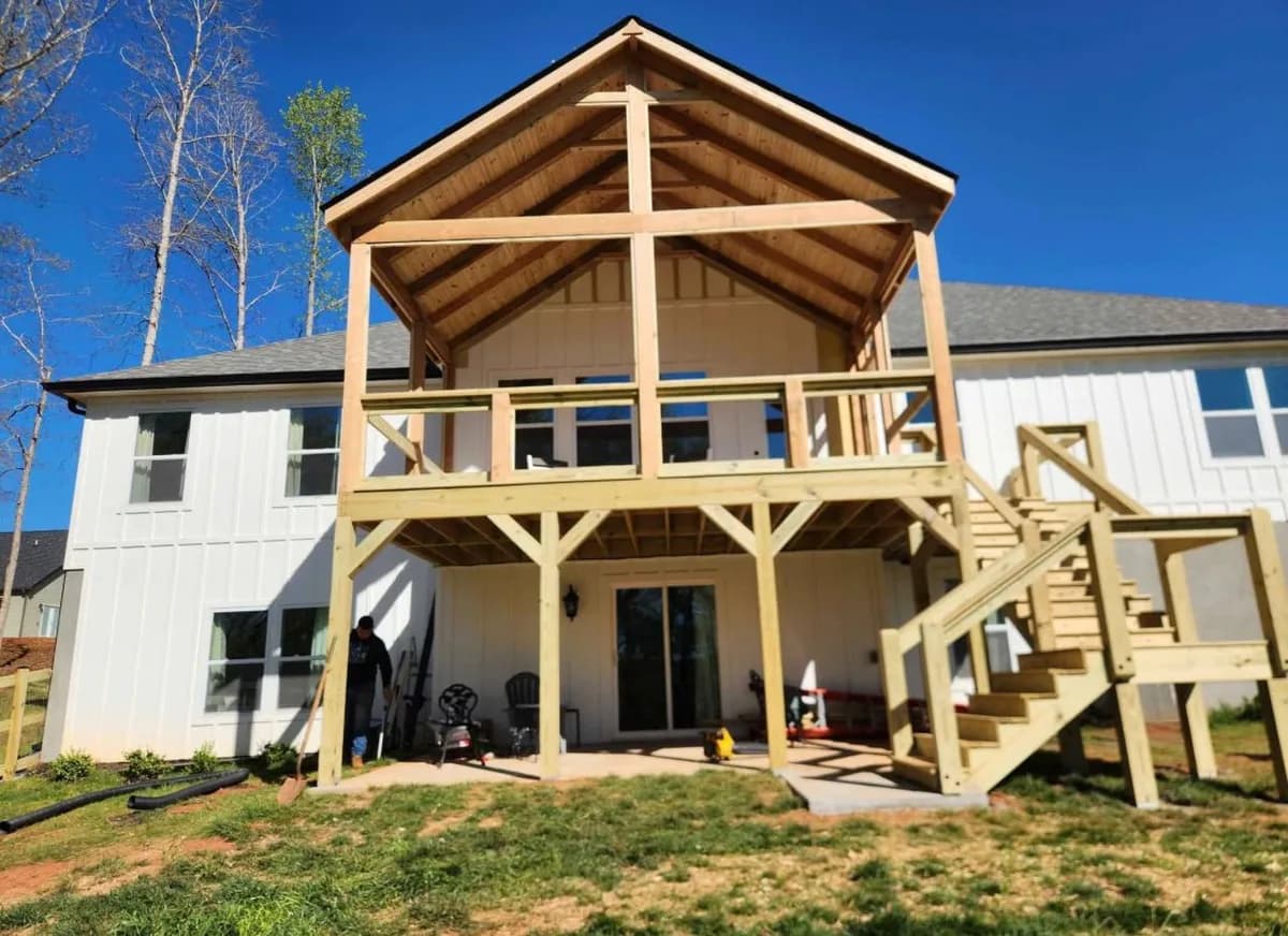 Fence & Deck Building project example 7 by Stateside Fence and Deck